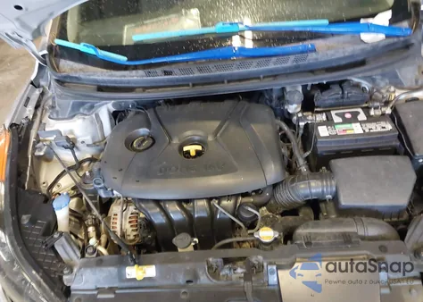 2012 Hyundai Elantra Limited из США, поврежденный, VIN 5NPDH4AE0CH100361